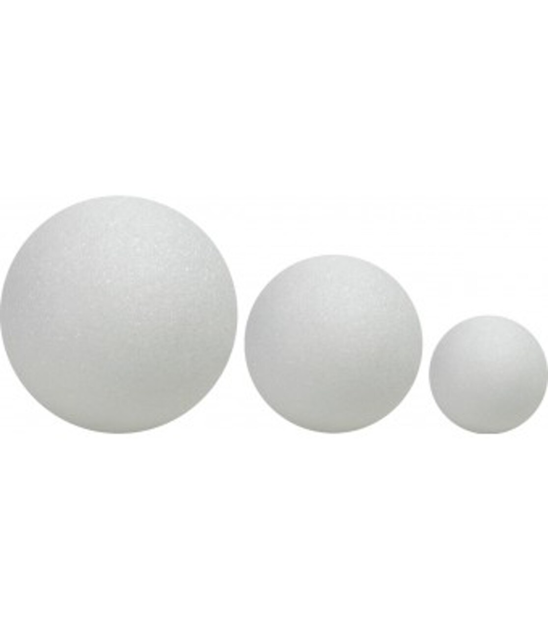 2.5" Styrofoam Craft Ball – Single Pack | Lightweight Foam Ball for DIY Crafts, School Projects & Decorations